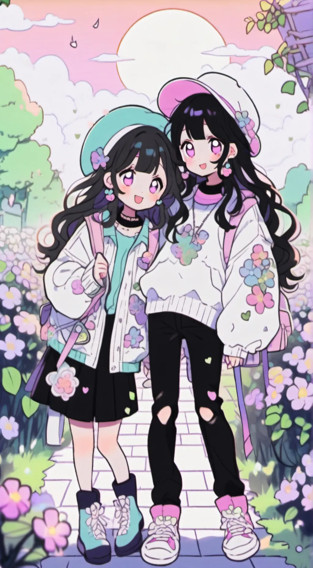 ai character: 💘AMORE💘 background