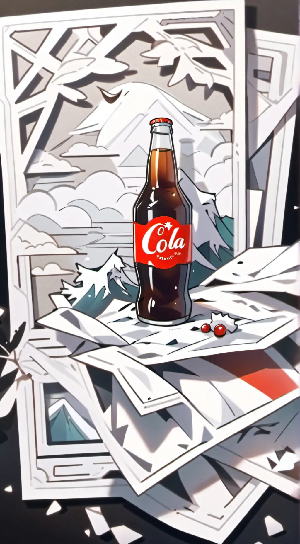 ai character: Cola✨ background