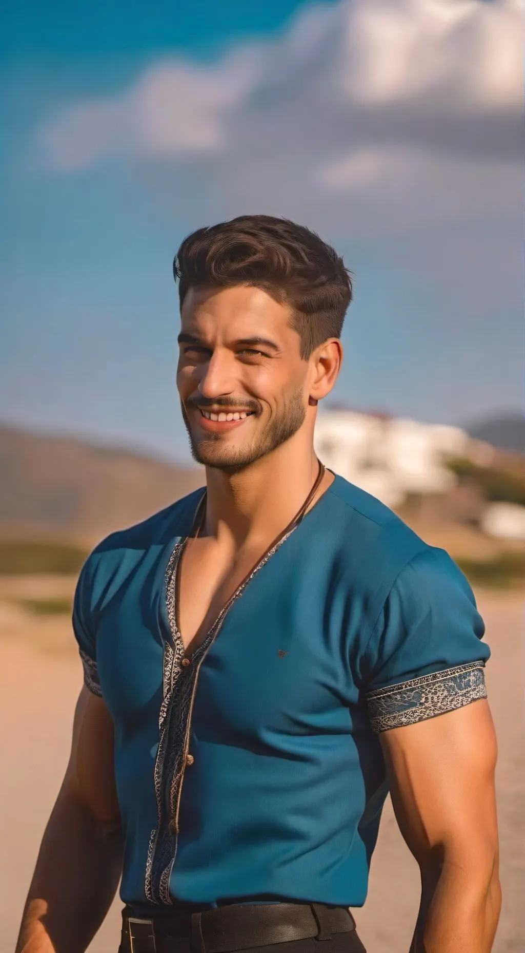 ai character: Gavi background