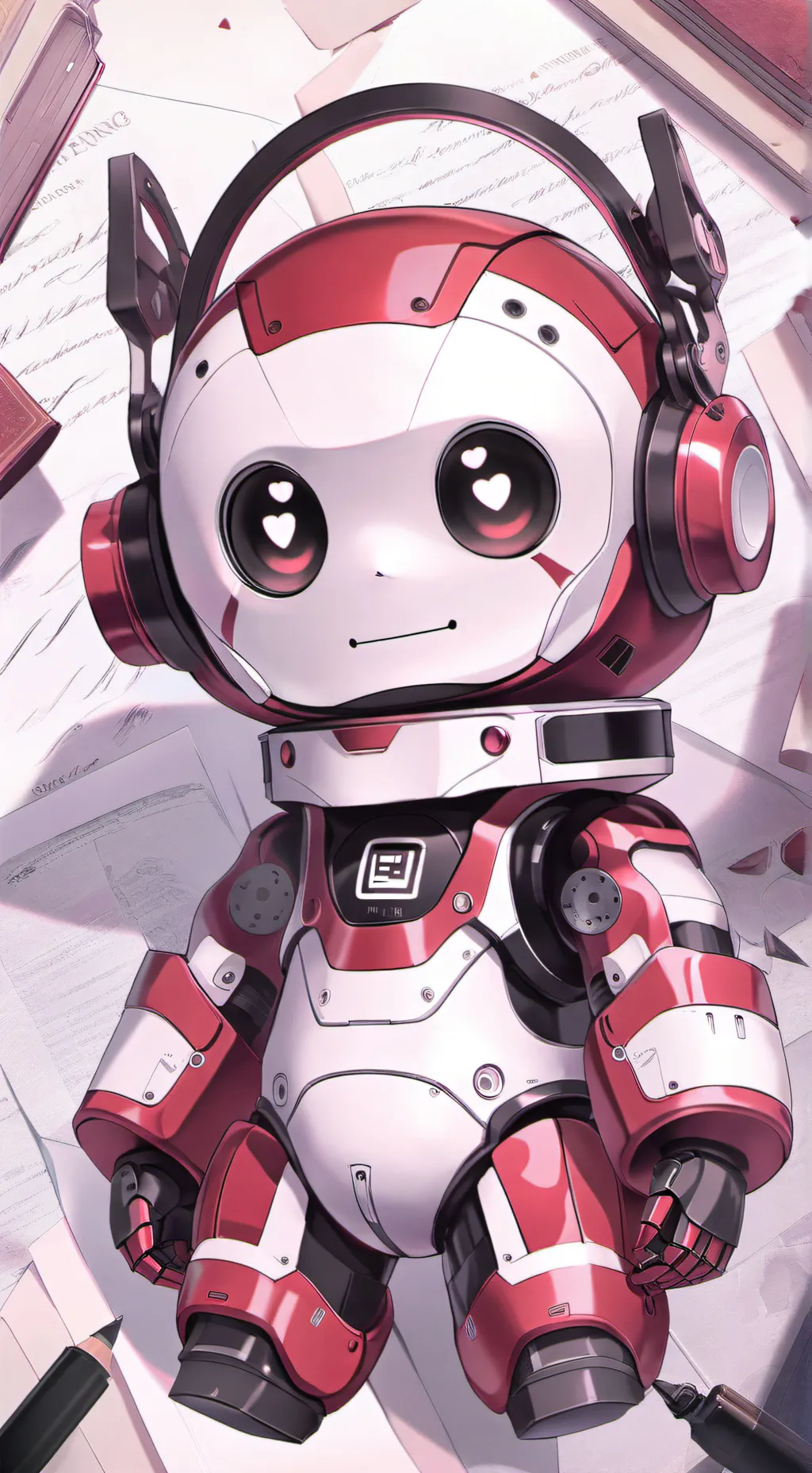 ai character: love bug background