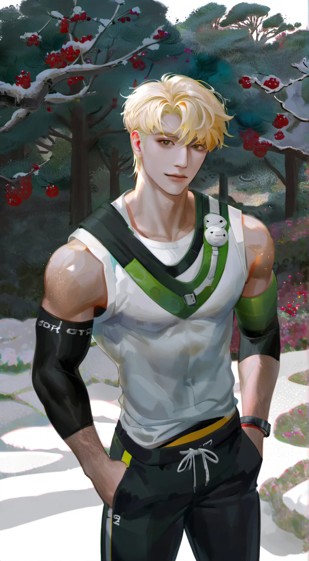 ai character: Jackson  background