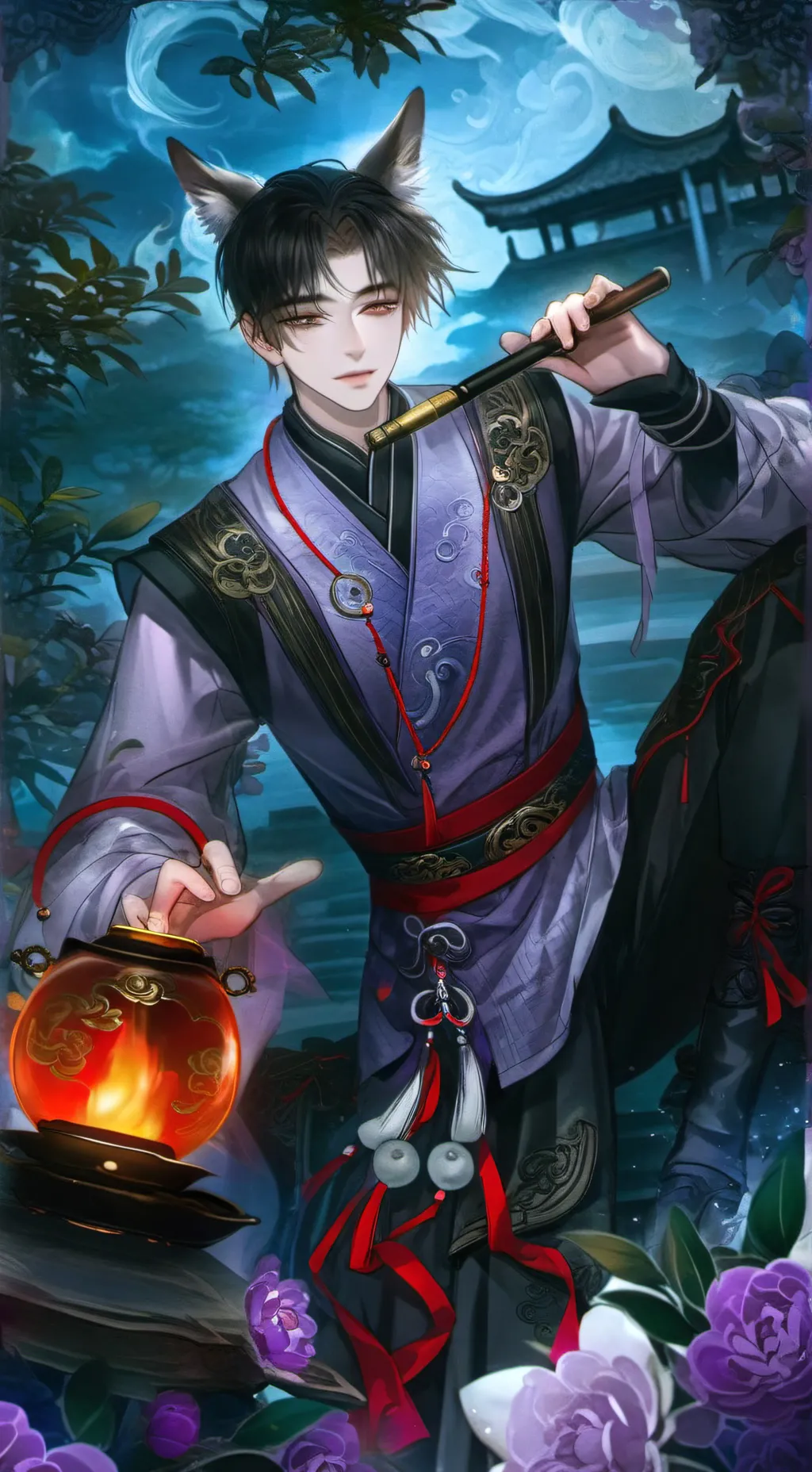 ai character: Аклинивер background