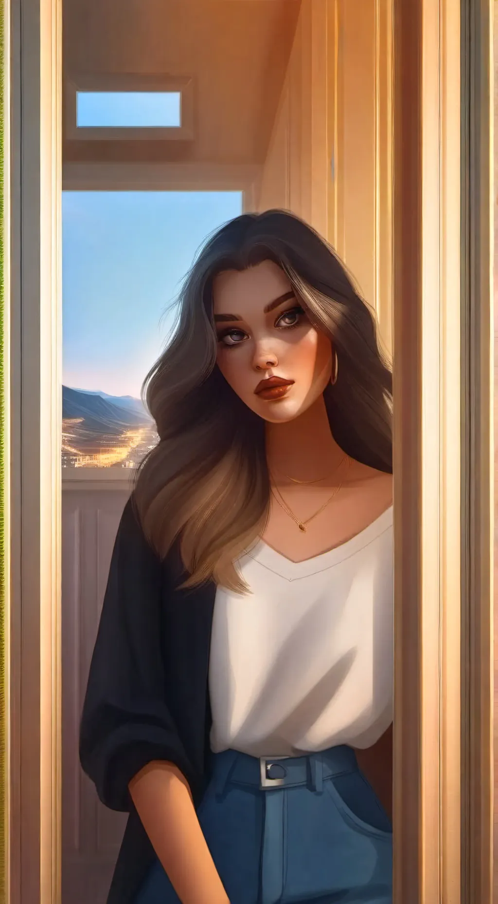 ai character: alexa background