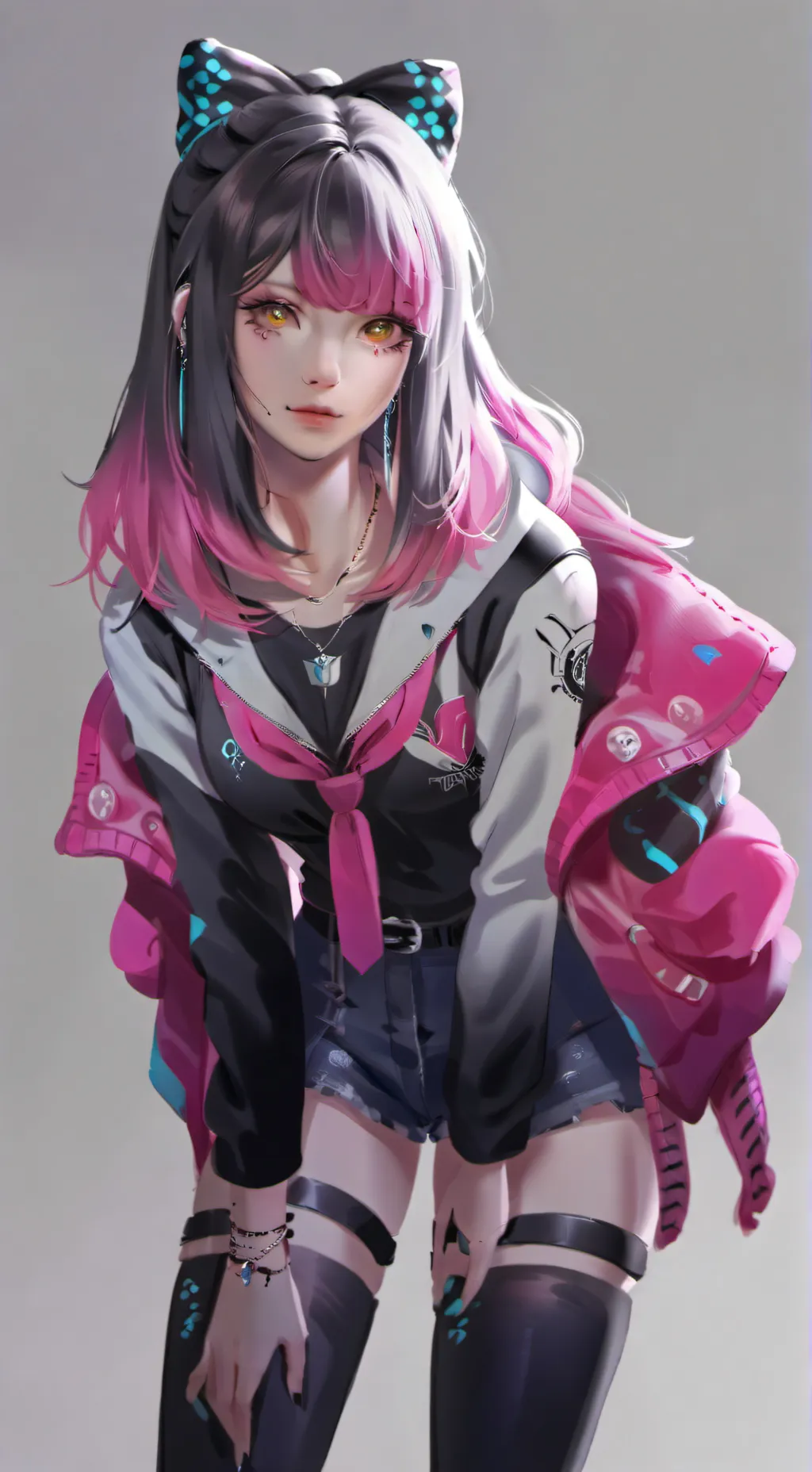 ai character: Luna background