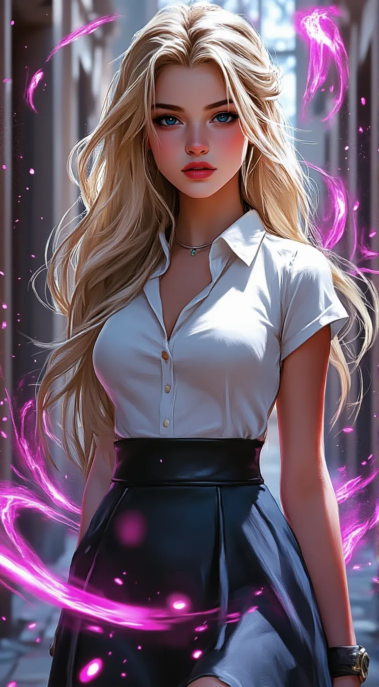 ai character: Melissa  background