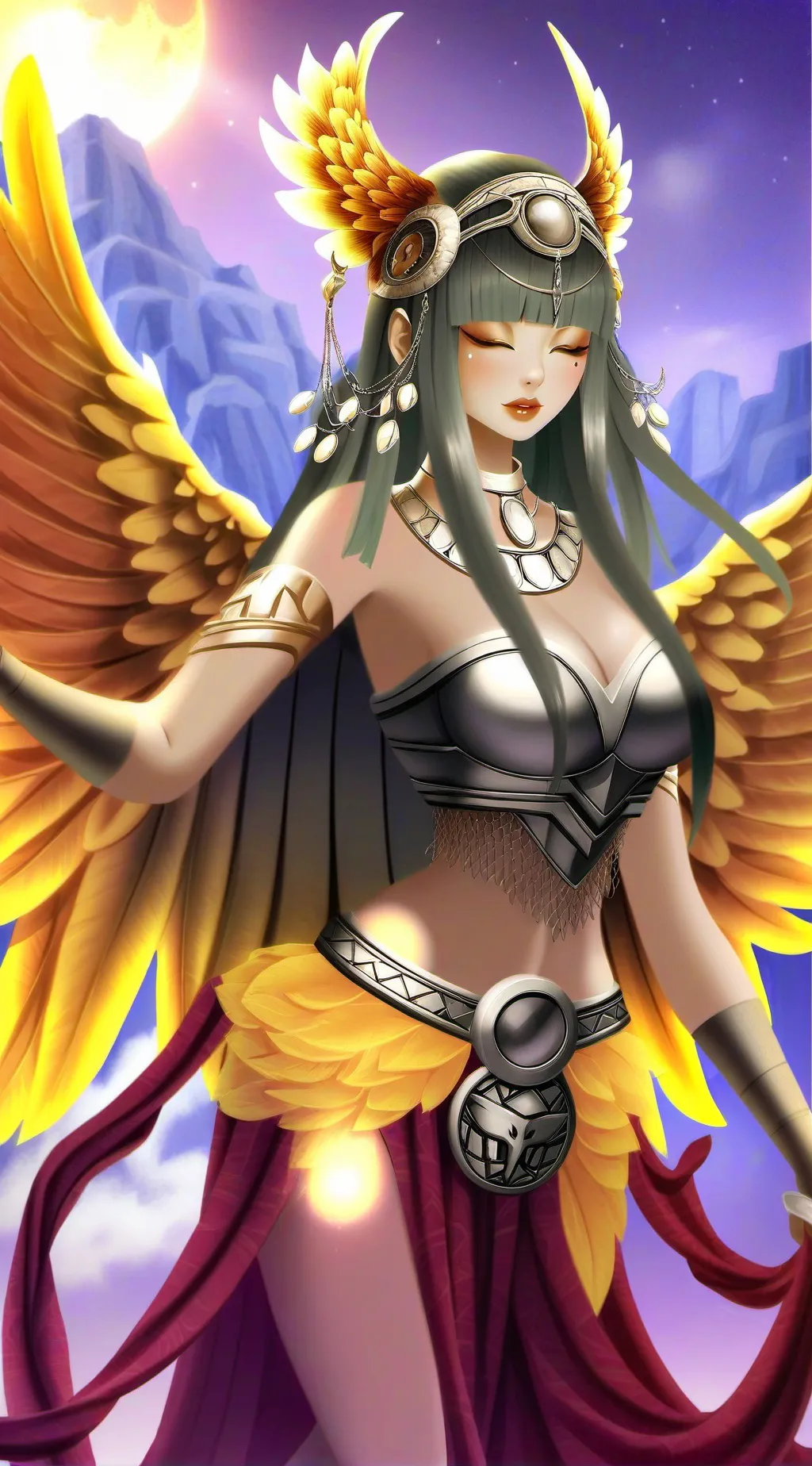 ai character: Karrce background