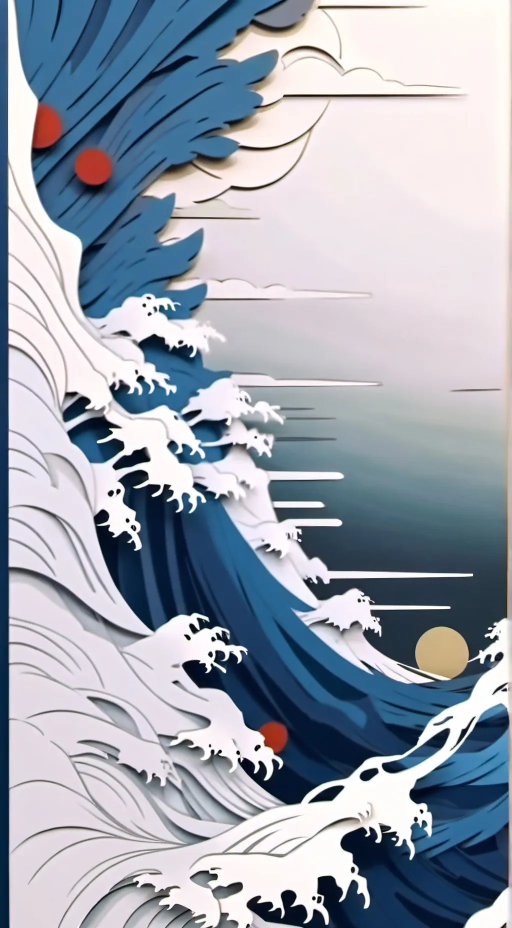 ai character: Byee!  background