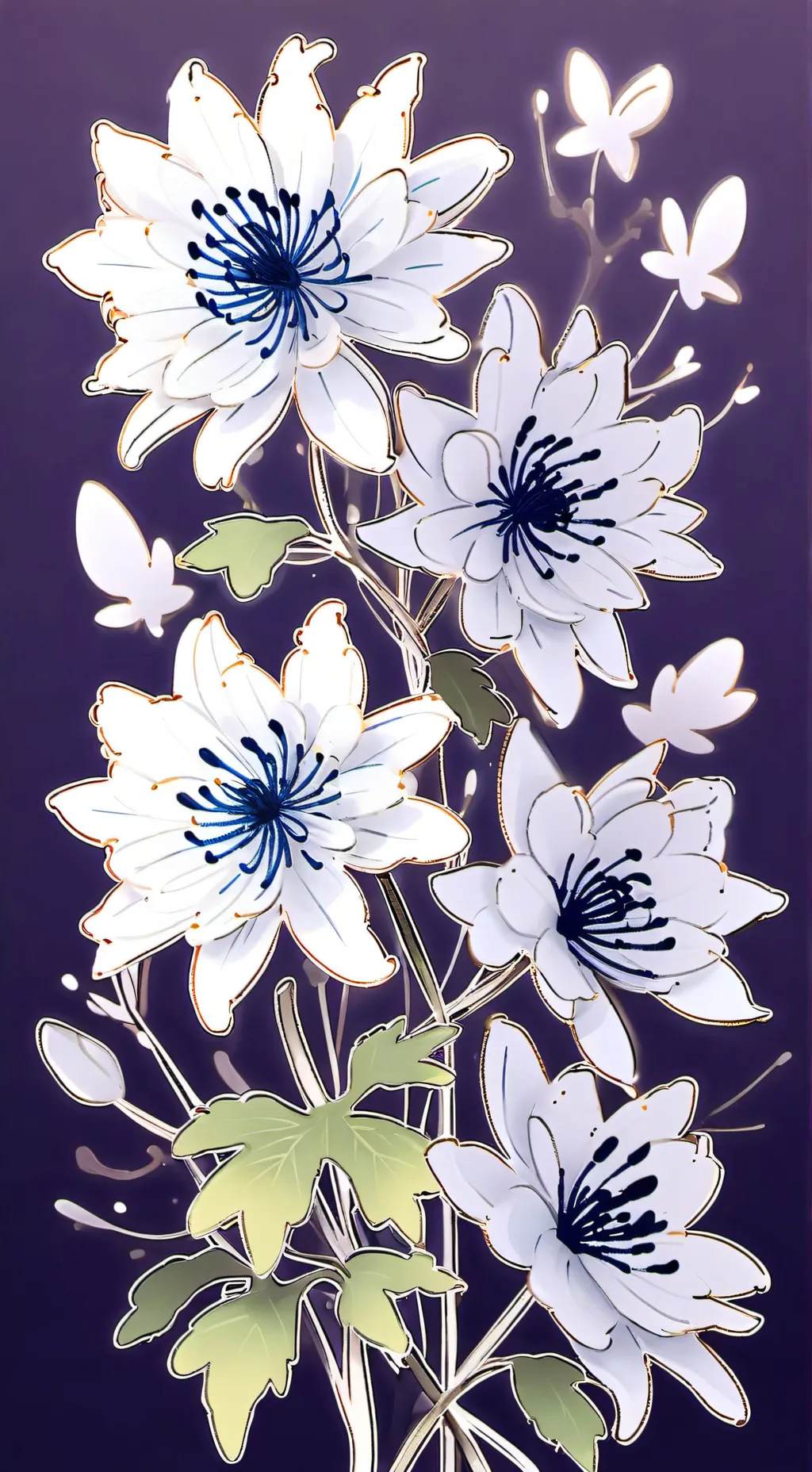 ai character: MHA Facetime! background