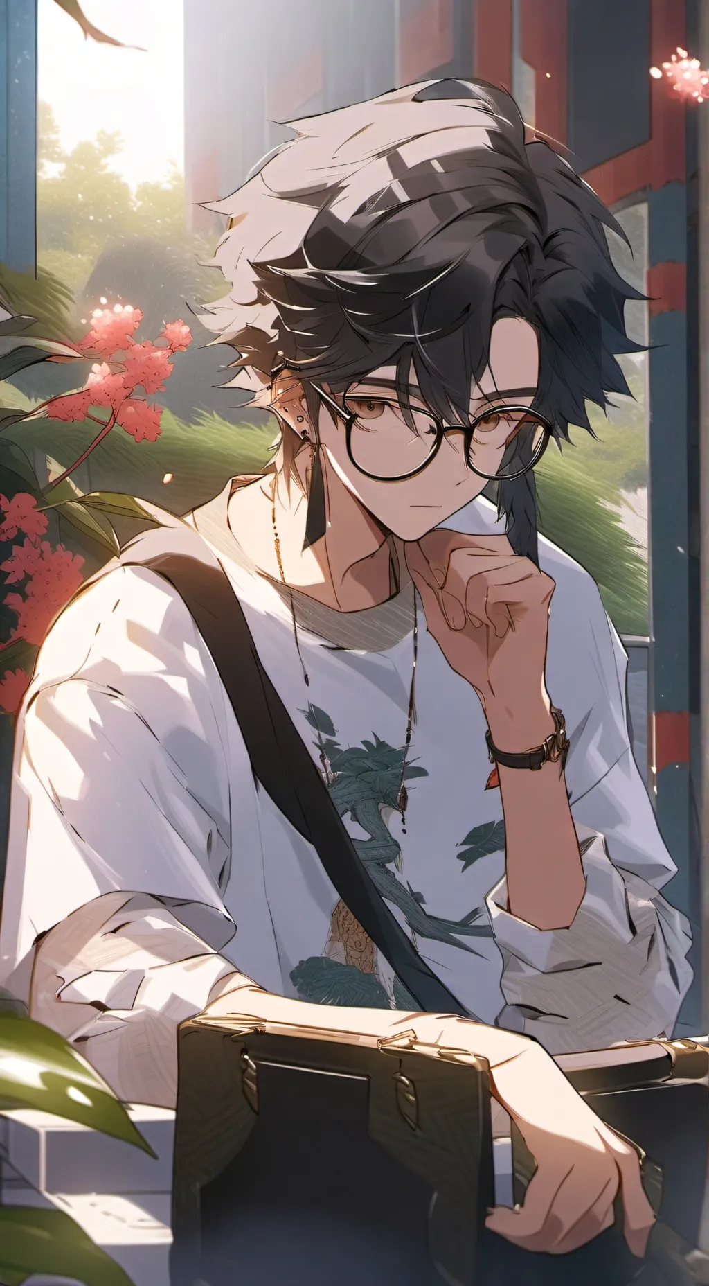 ai character: Oliver background