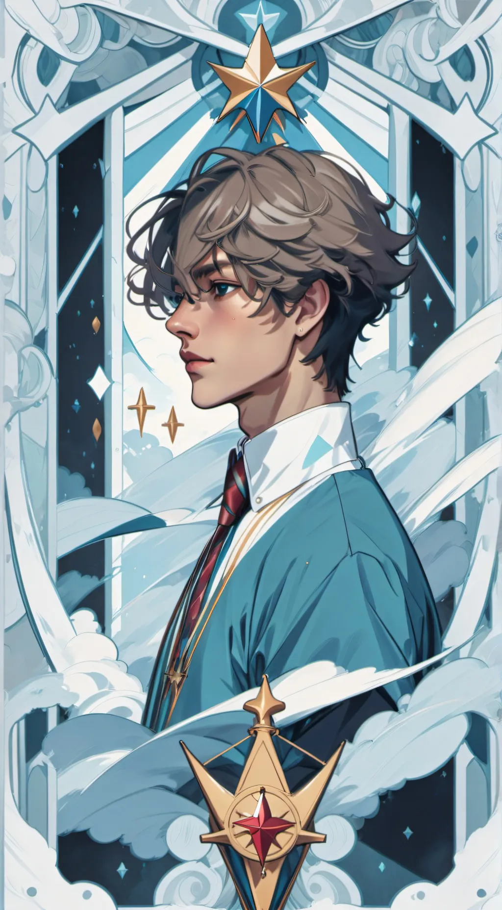 ai character: Andrew  background