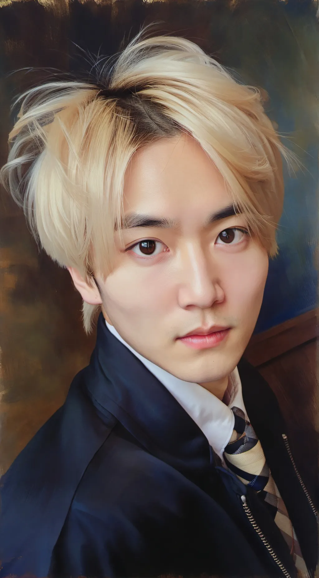 ai character: jungwon  background