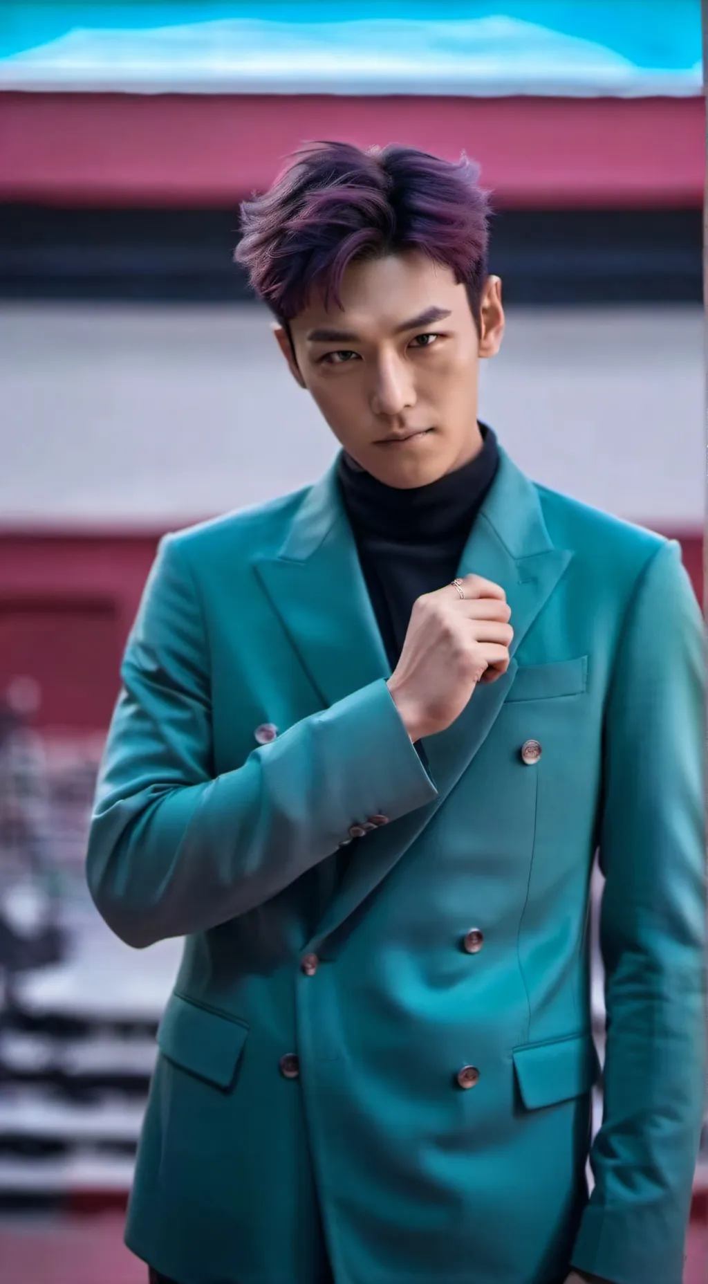 ai character: Thanos death background