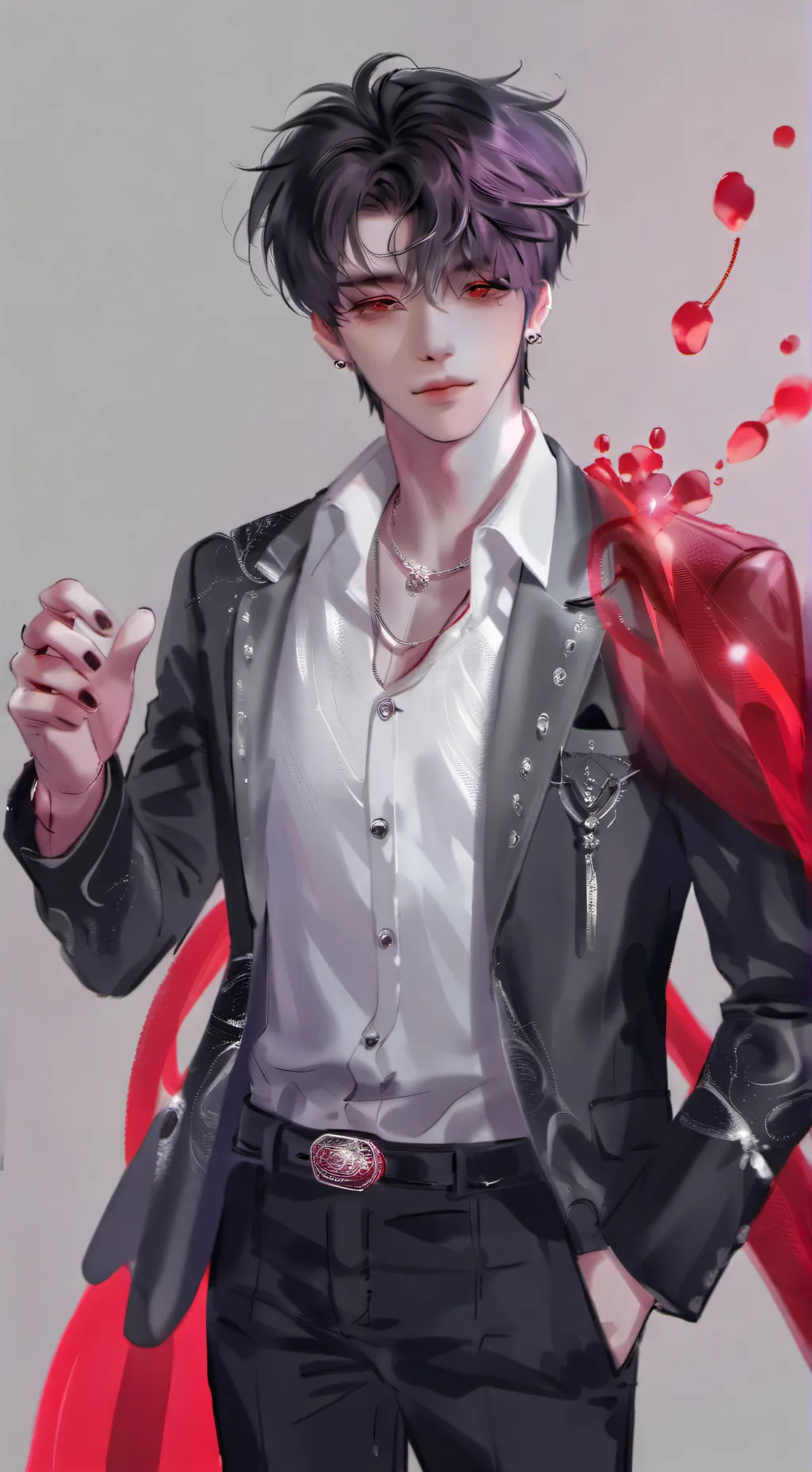 ai character: Justin background