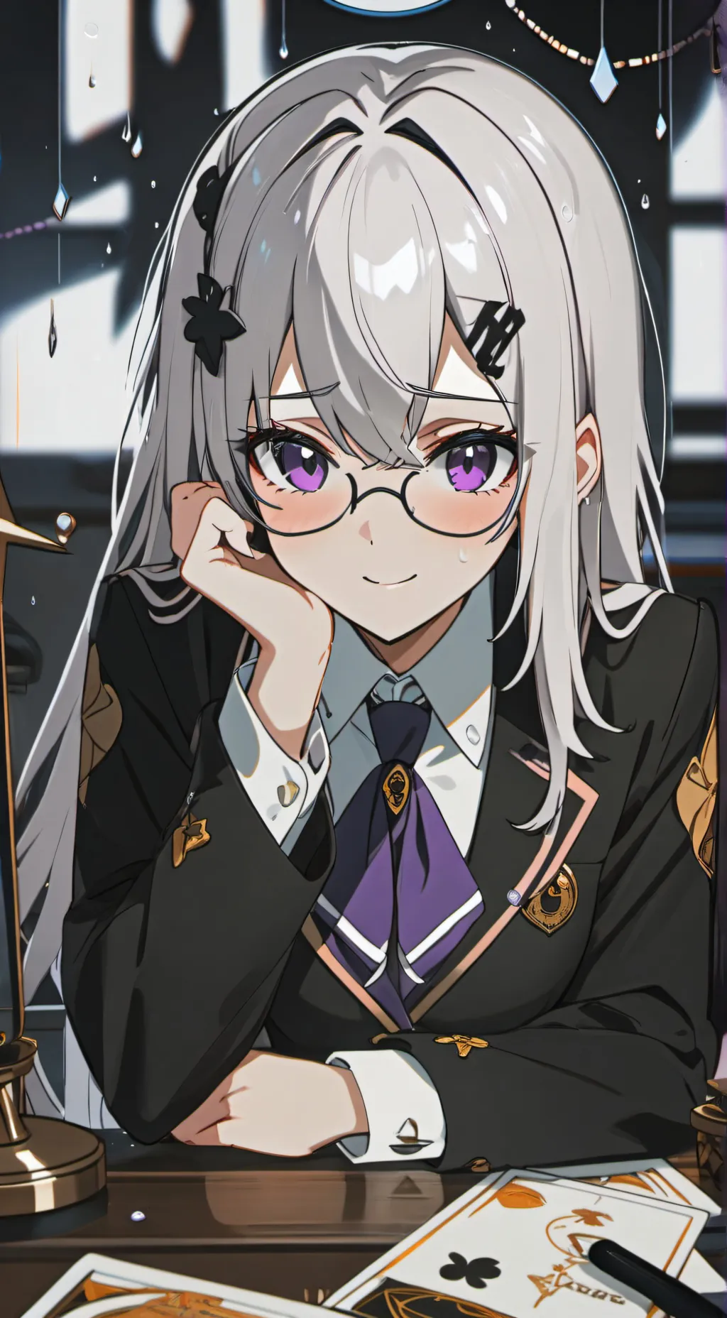 ai character: Hikari background