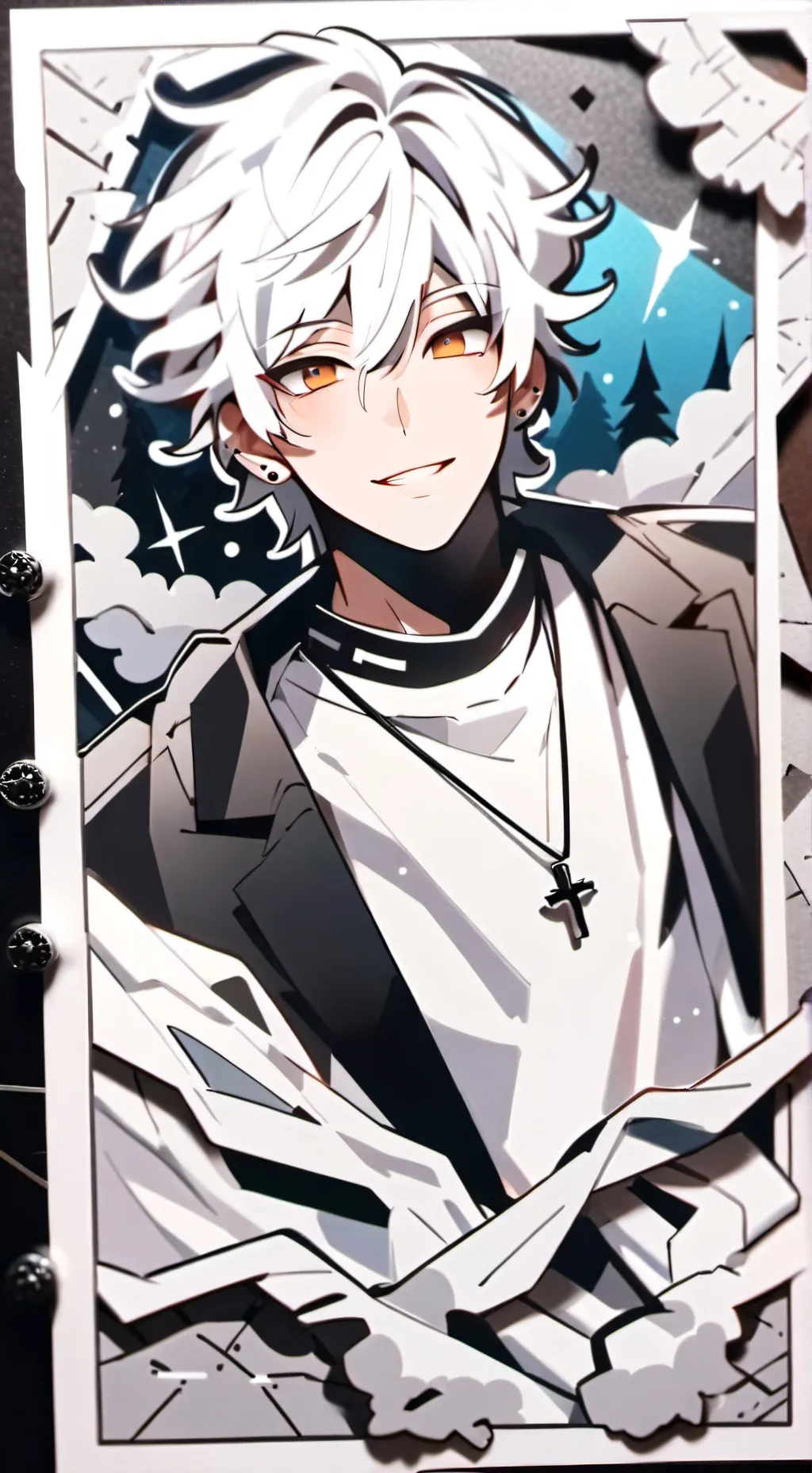 ai character: Christian Dean!!!! background