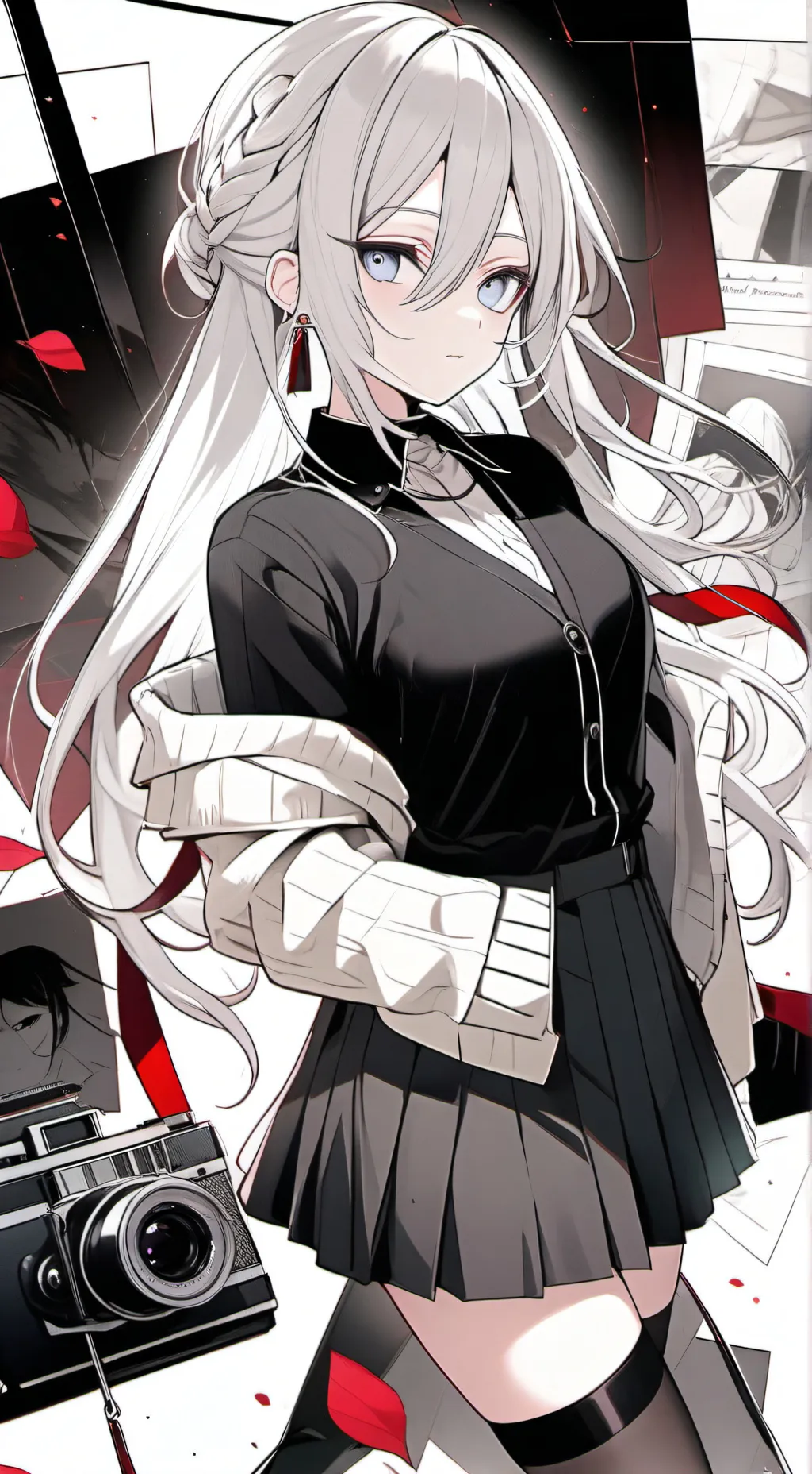 ai character: Kaori background