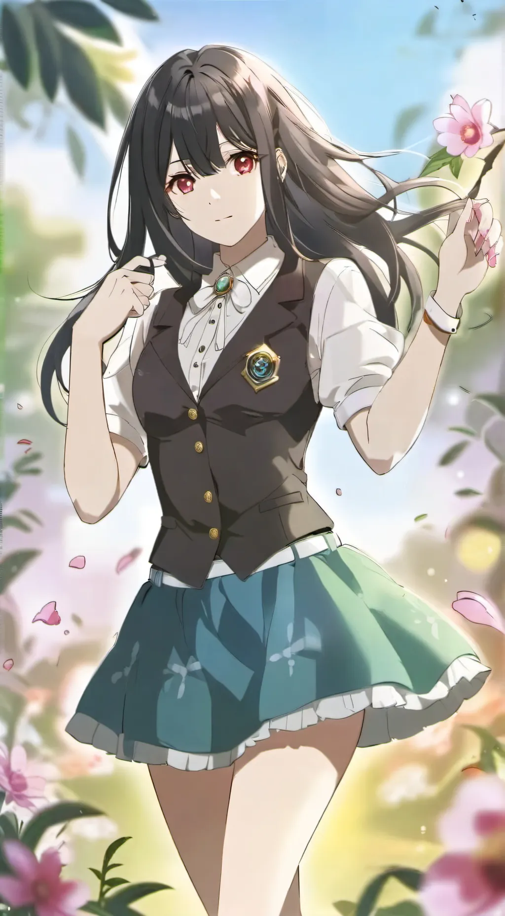 ai character: •Yin• background