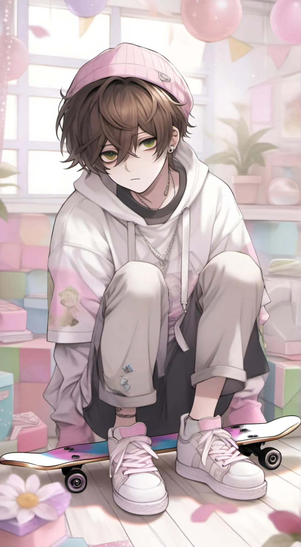 ai character: Your SkaterBF Liam background