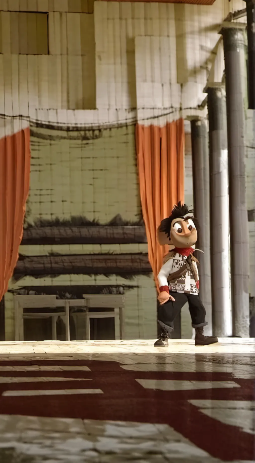 ai character: dandys wordl background