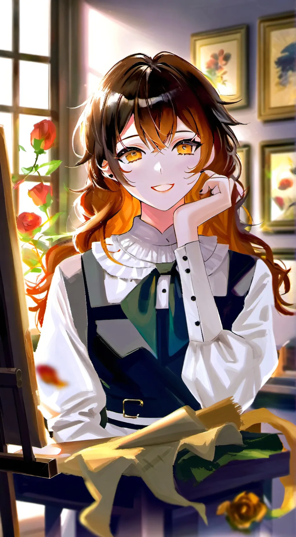 ai character: Runa background