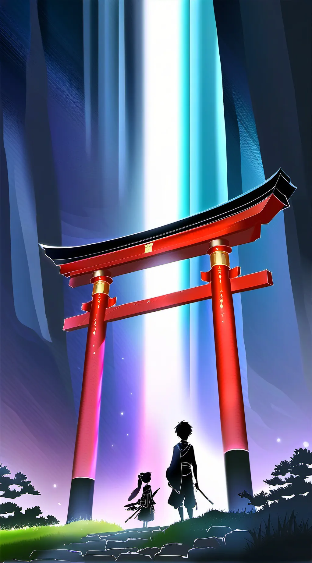 ai character: Dandadan background