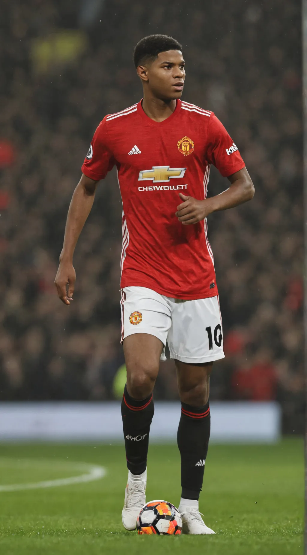 ai character: Marcus rashford background