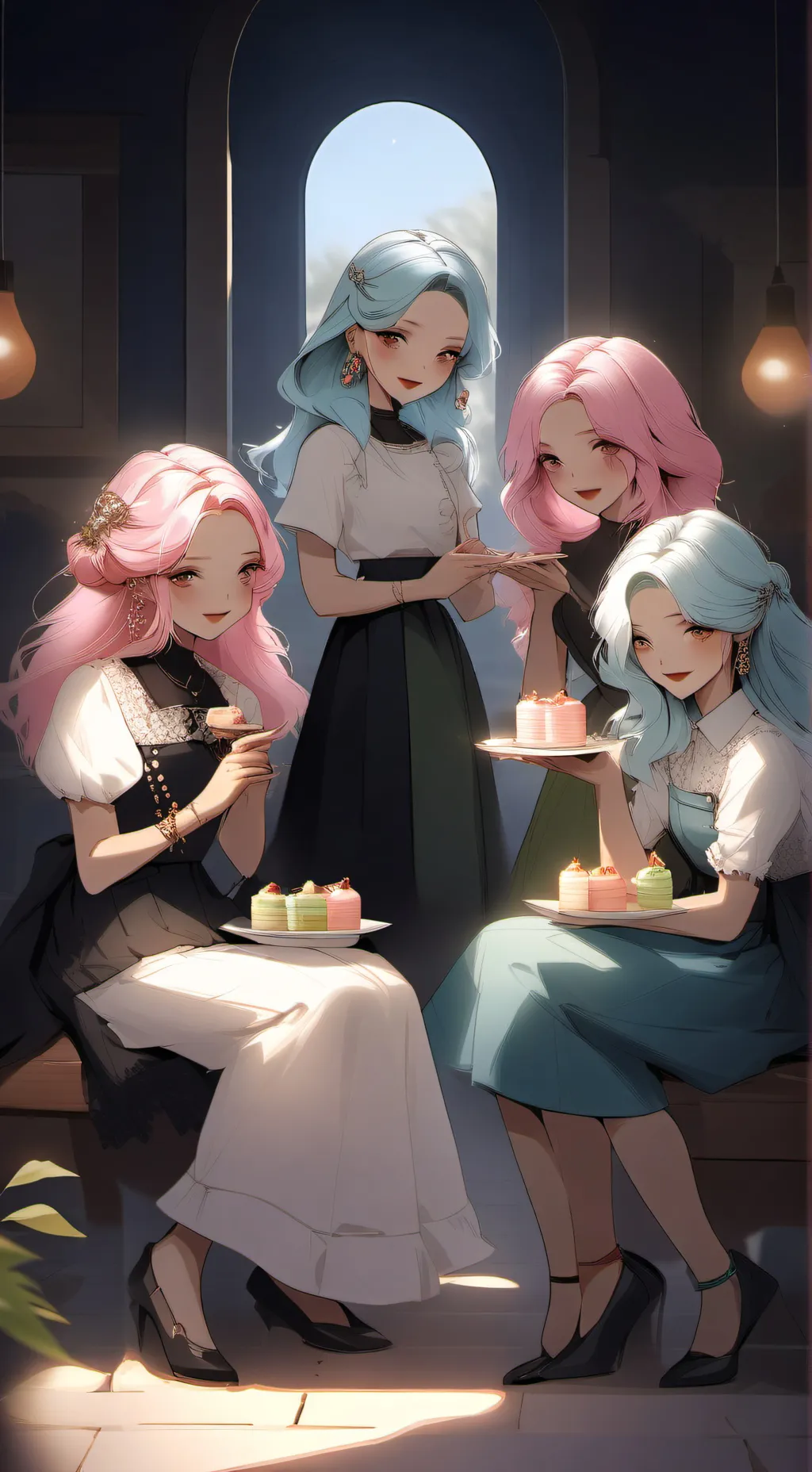 ai character: Your sisters  background