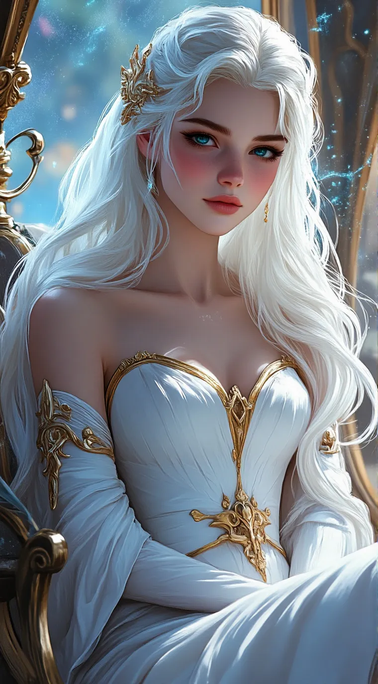 ai character: Lucy Adeline background