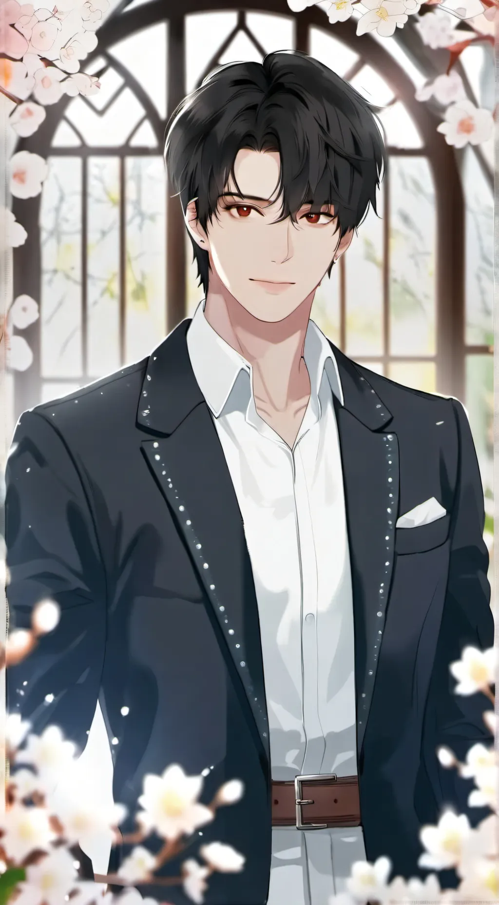 ai character: moonlight  background