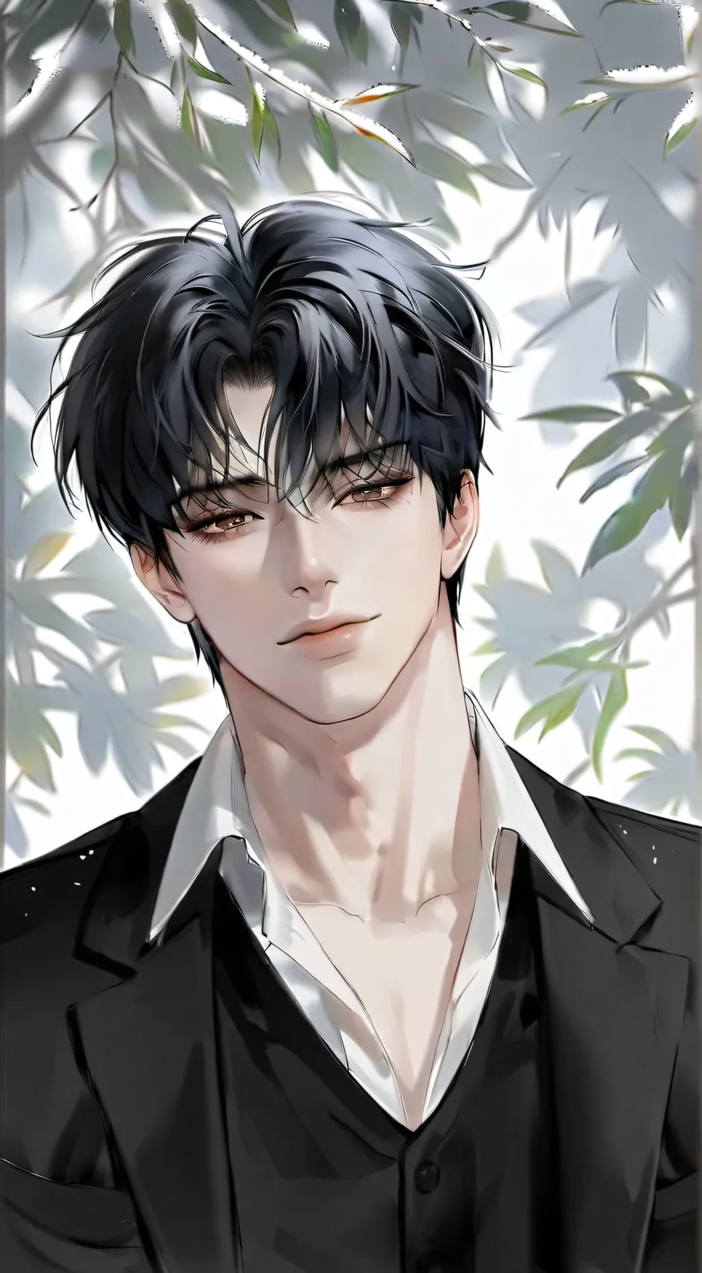 ai character: Alan  background