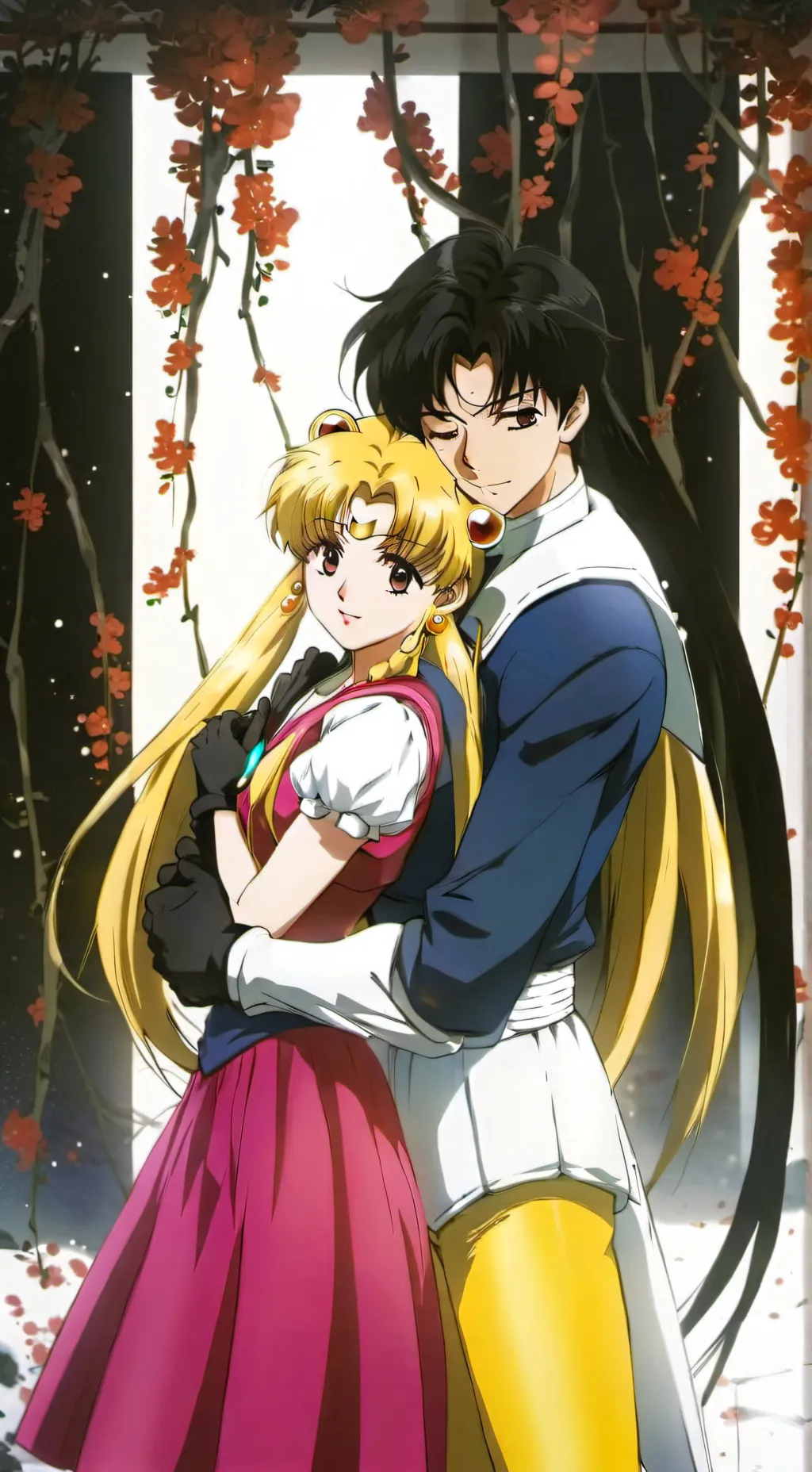 ai character: Seren y daniel background