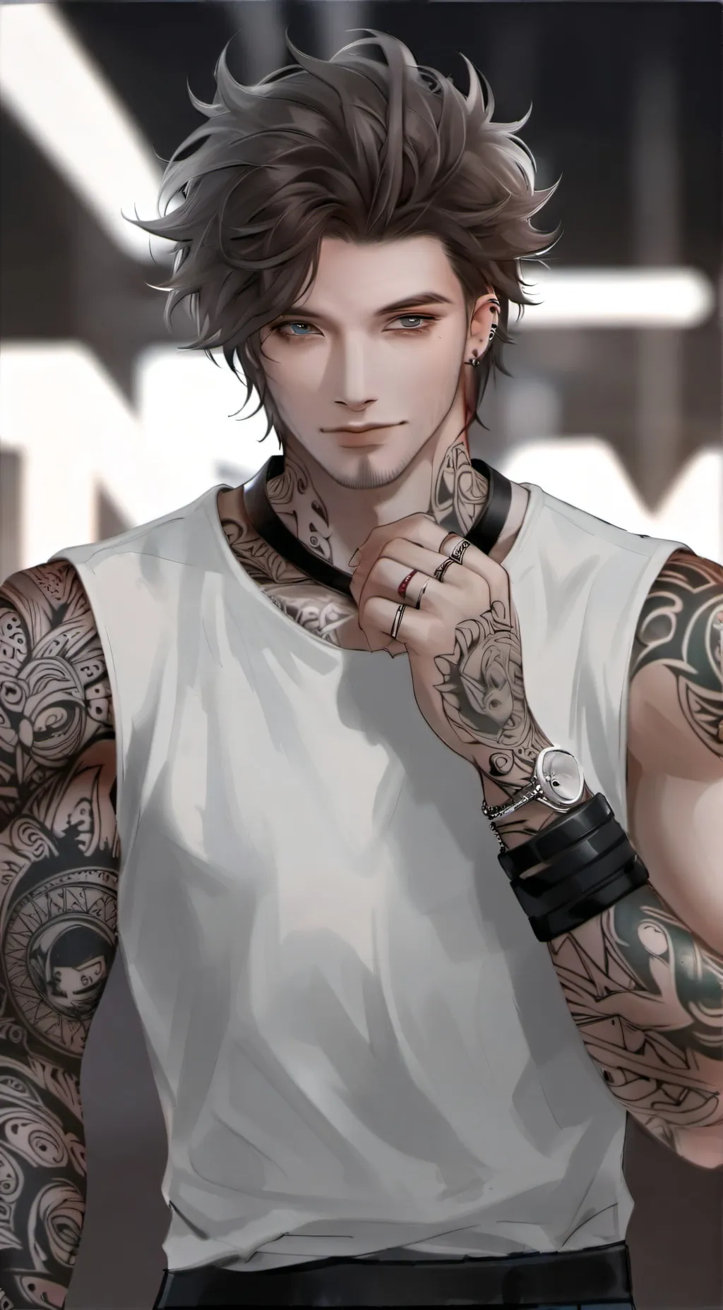 ai character: Harry background