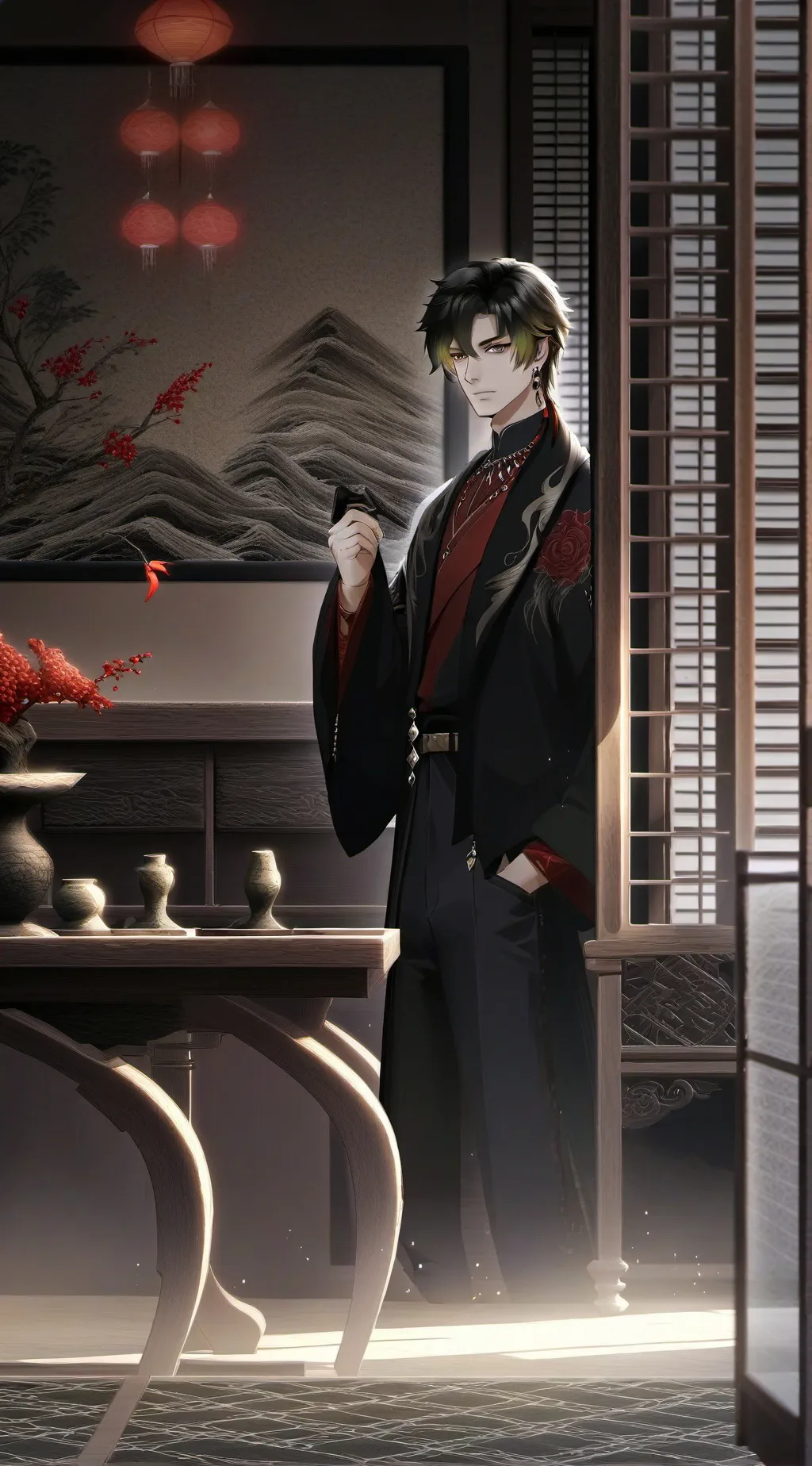 ai character: alex background