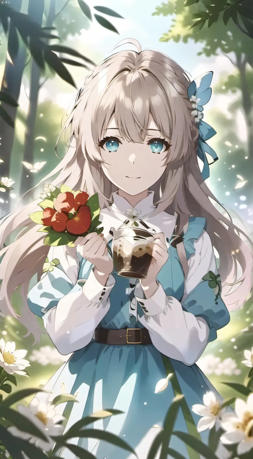 ai character: Настя background