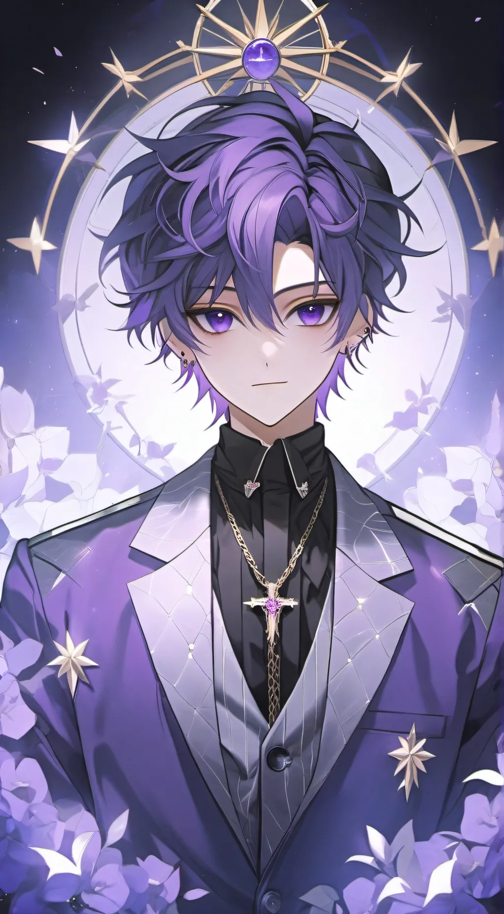 ai character: Justin background