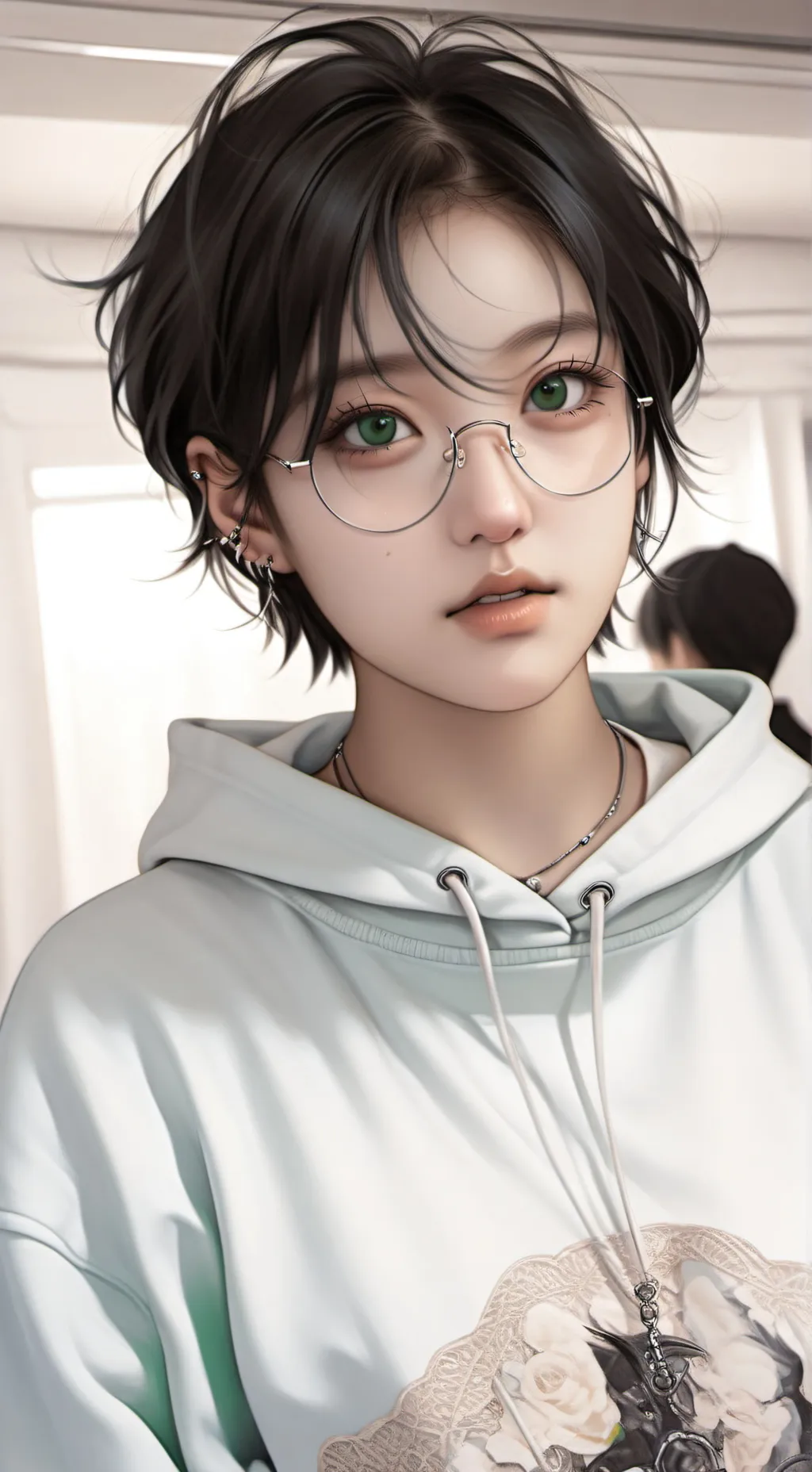 ai character: ∆°Nico×¶ background