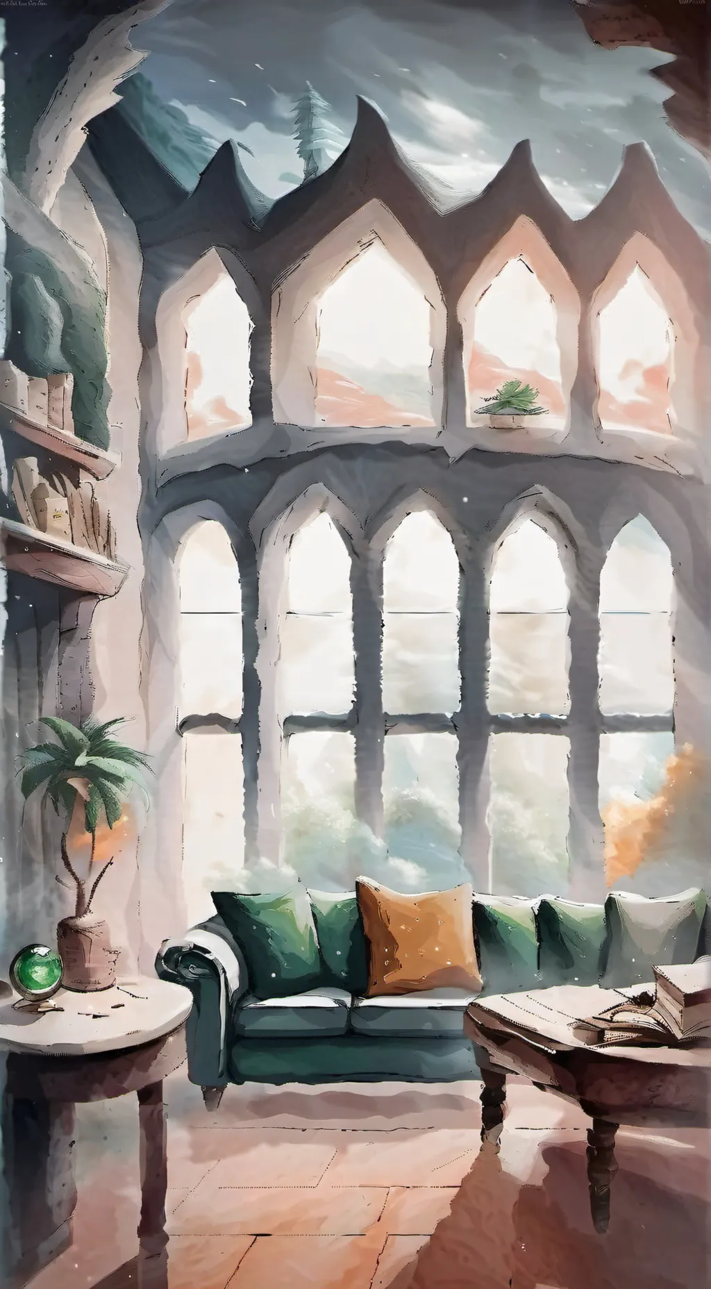 ai character: Be safe. 😘 background