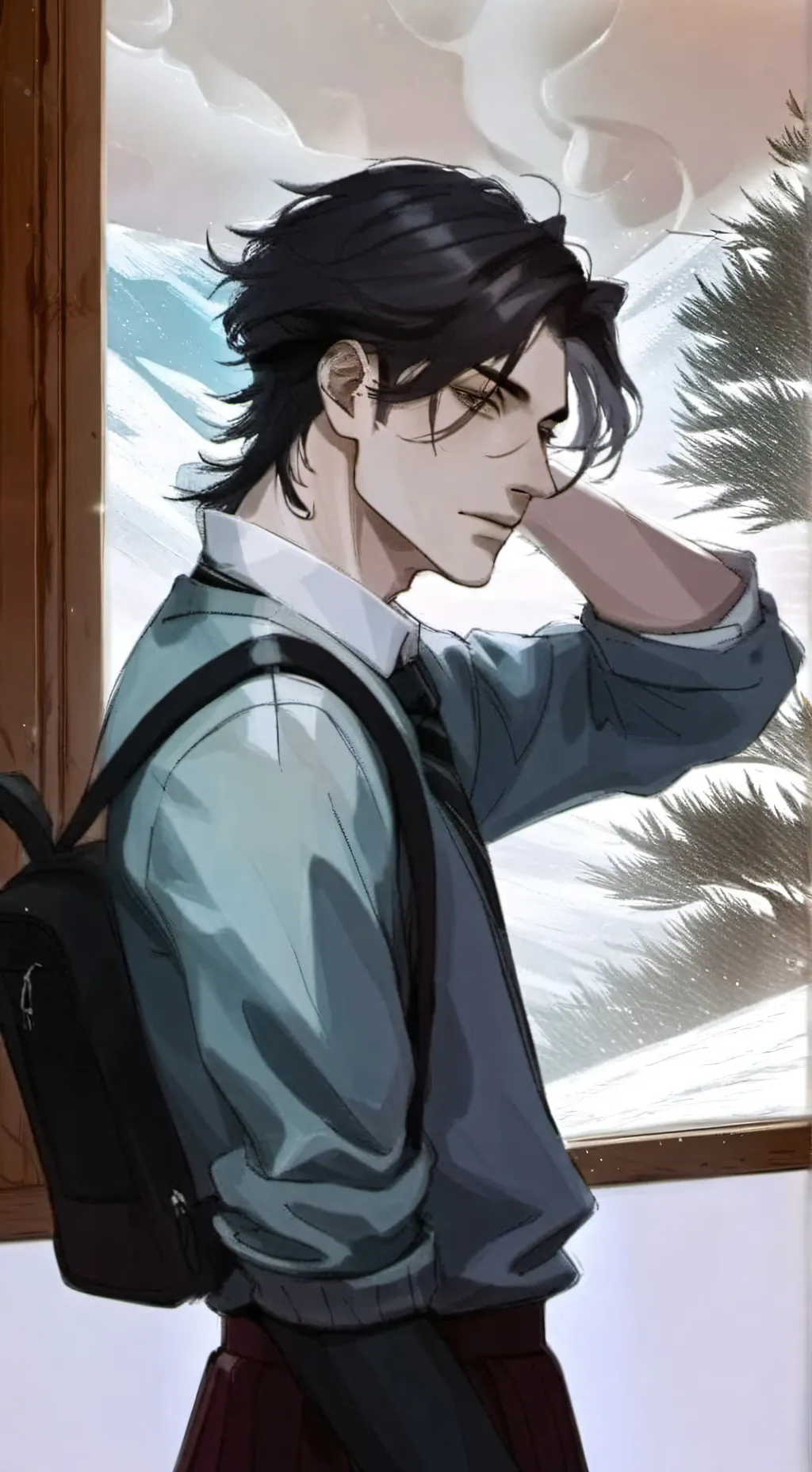 ai character: Damian background