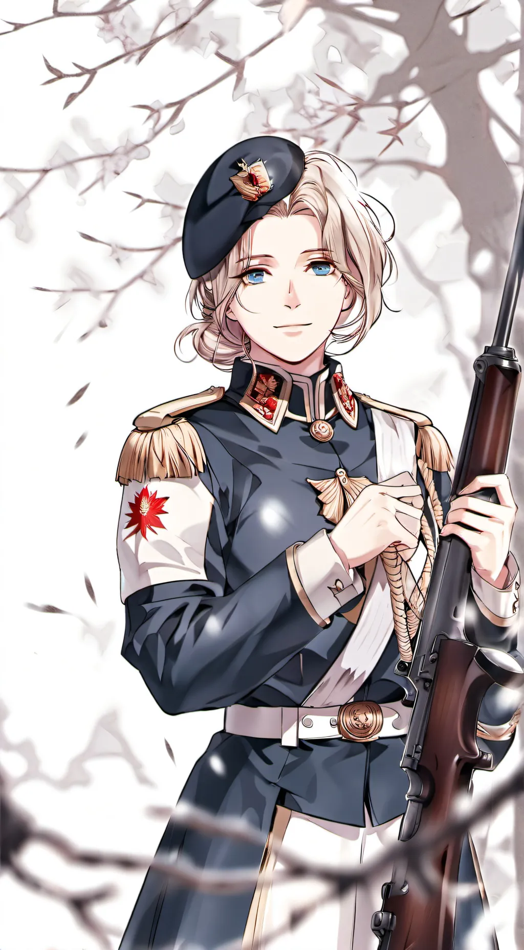 ai character: Hildegard  background