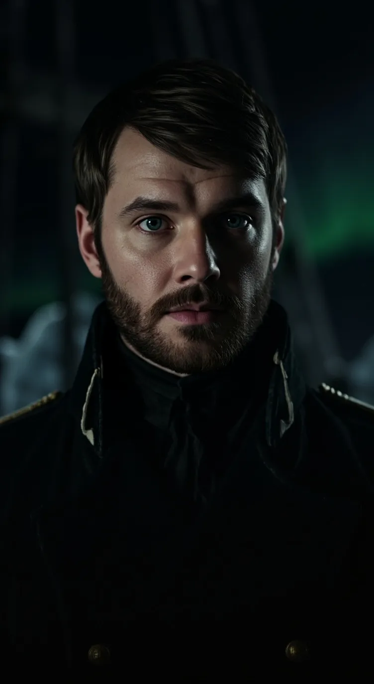 ai character: John Irving  background