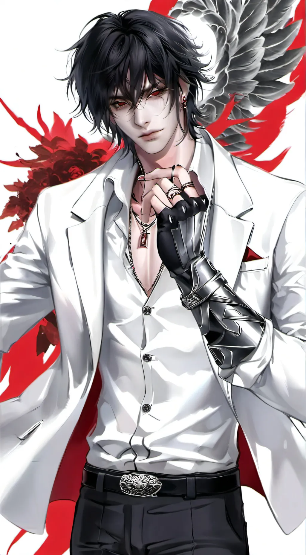 ai character: Ryo background