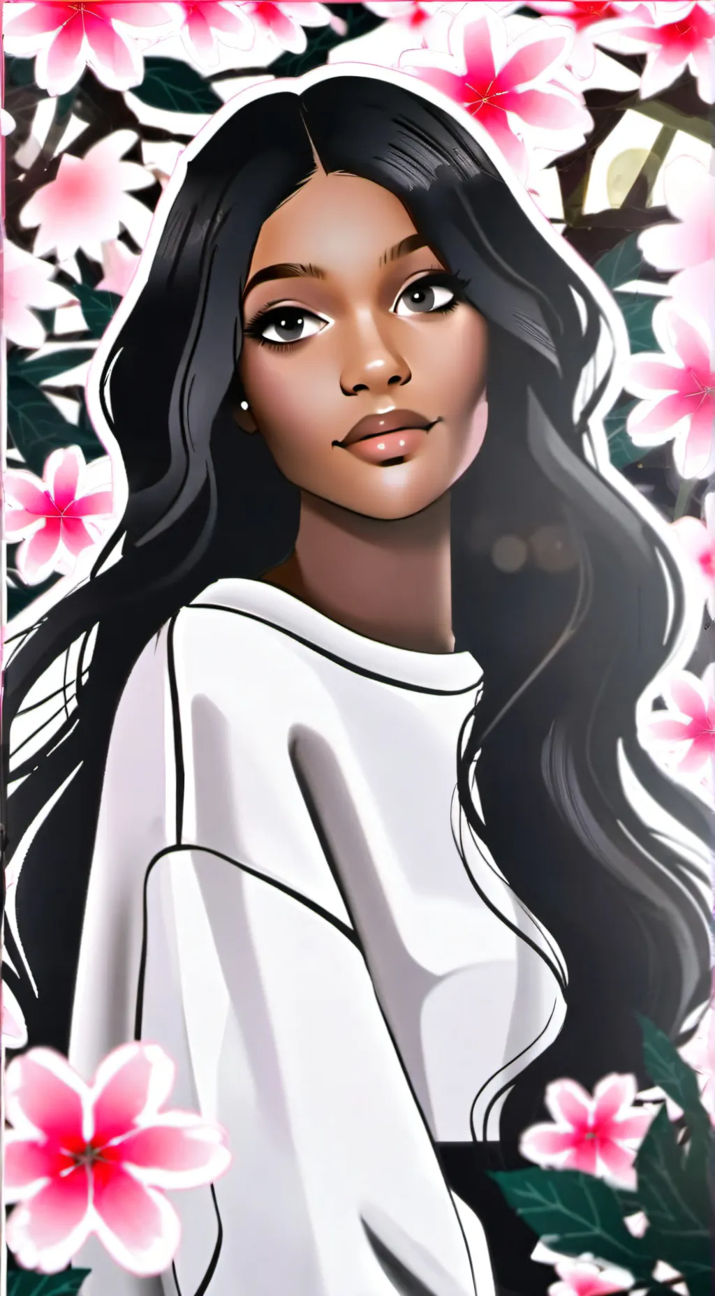 ai character: Katie  background