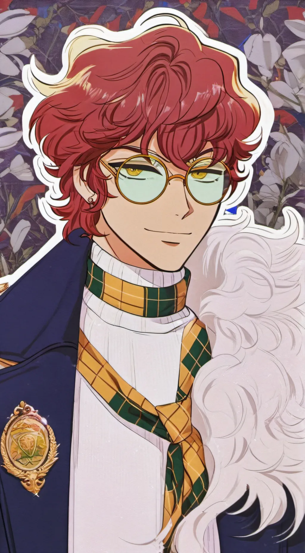 ai character: ♤Savva♤ background