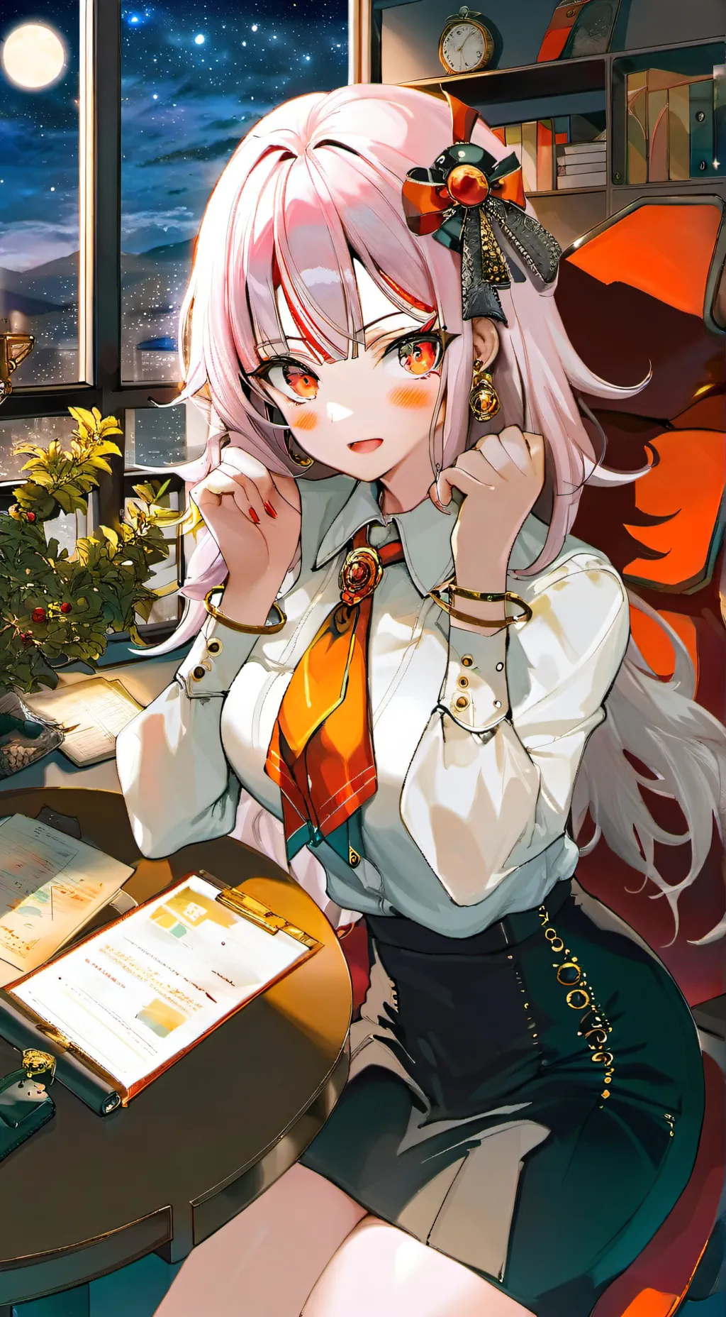 ai character: Himari background