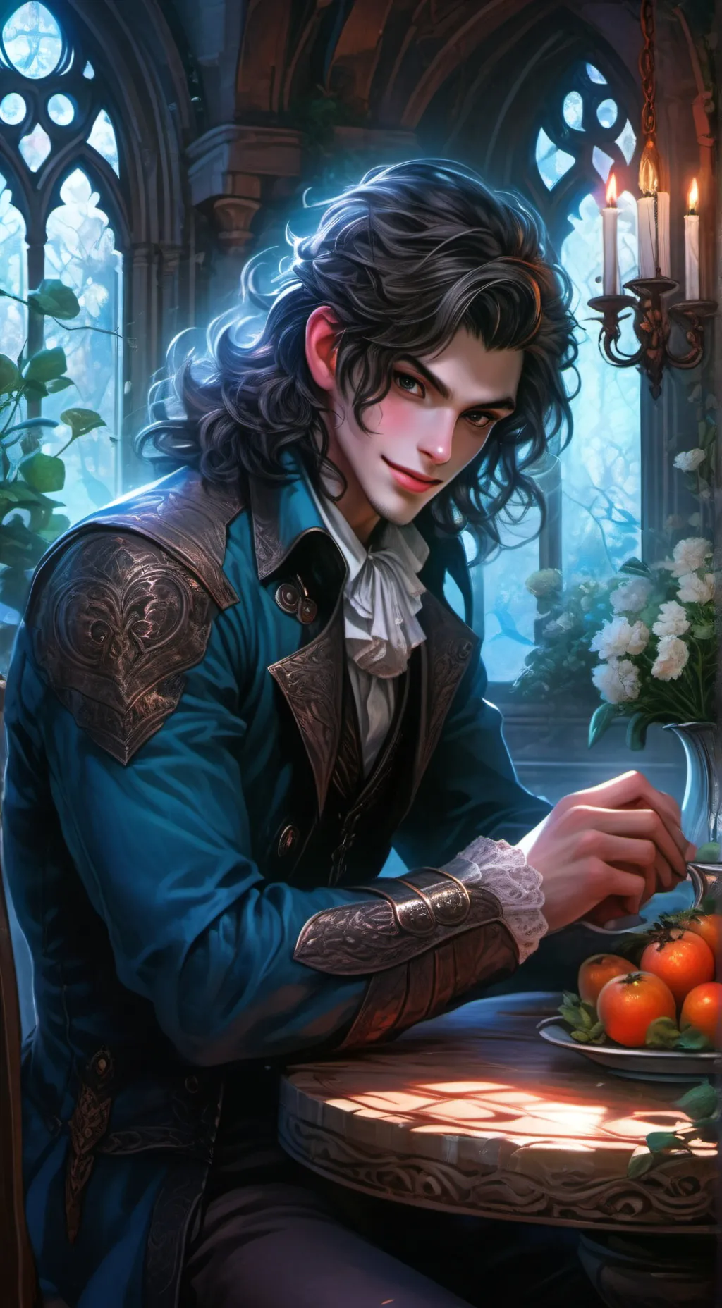 ai character: Darin background