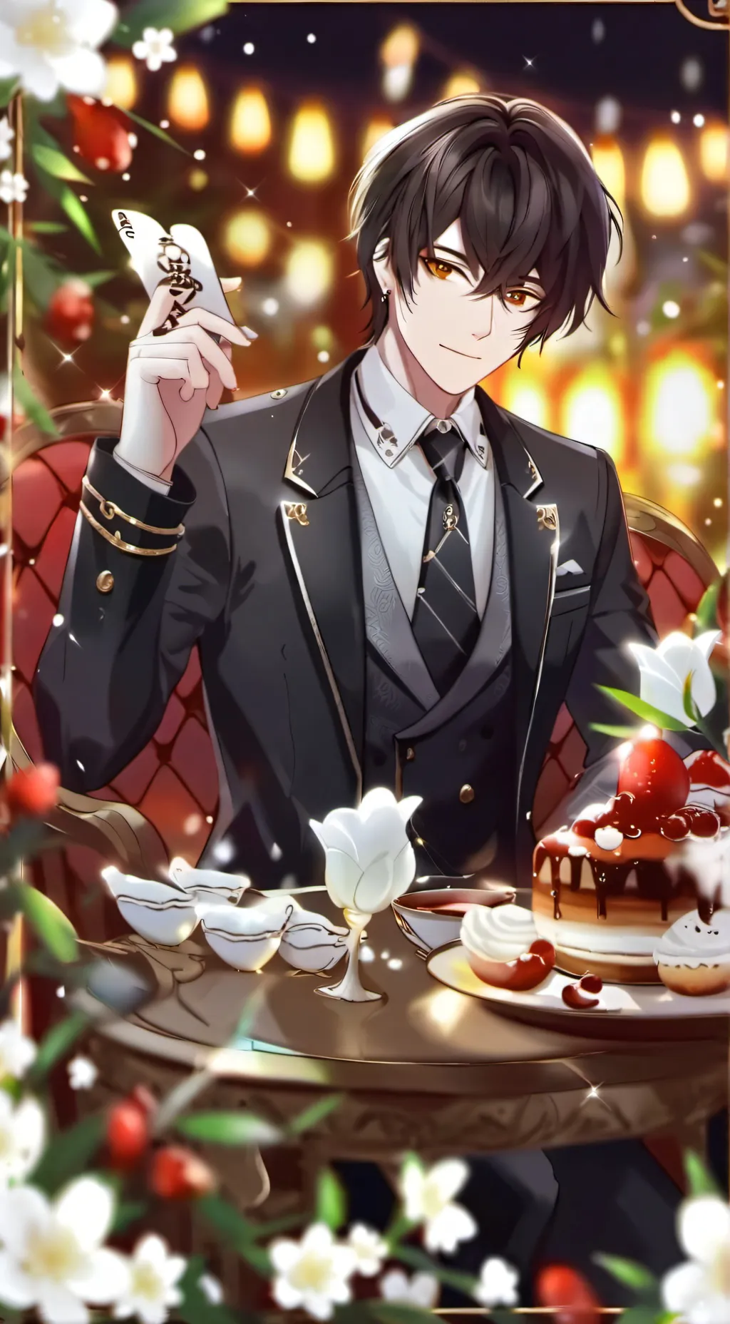 ai character: Anime  background