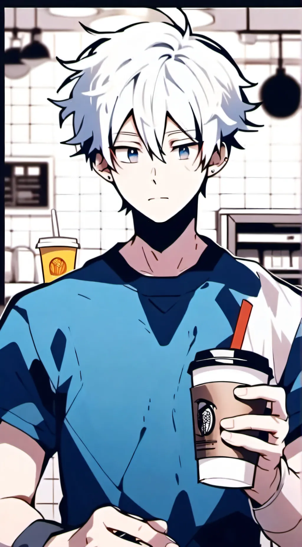 ai character: Create Restaurant. background