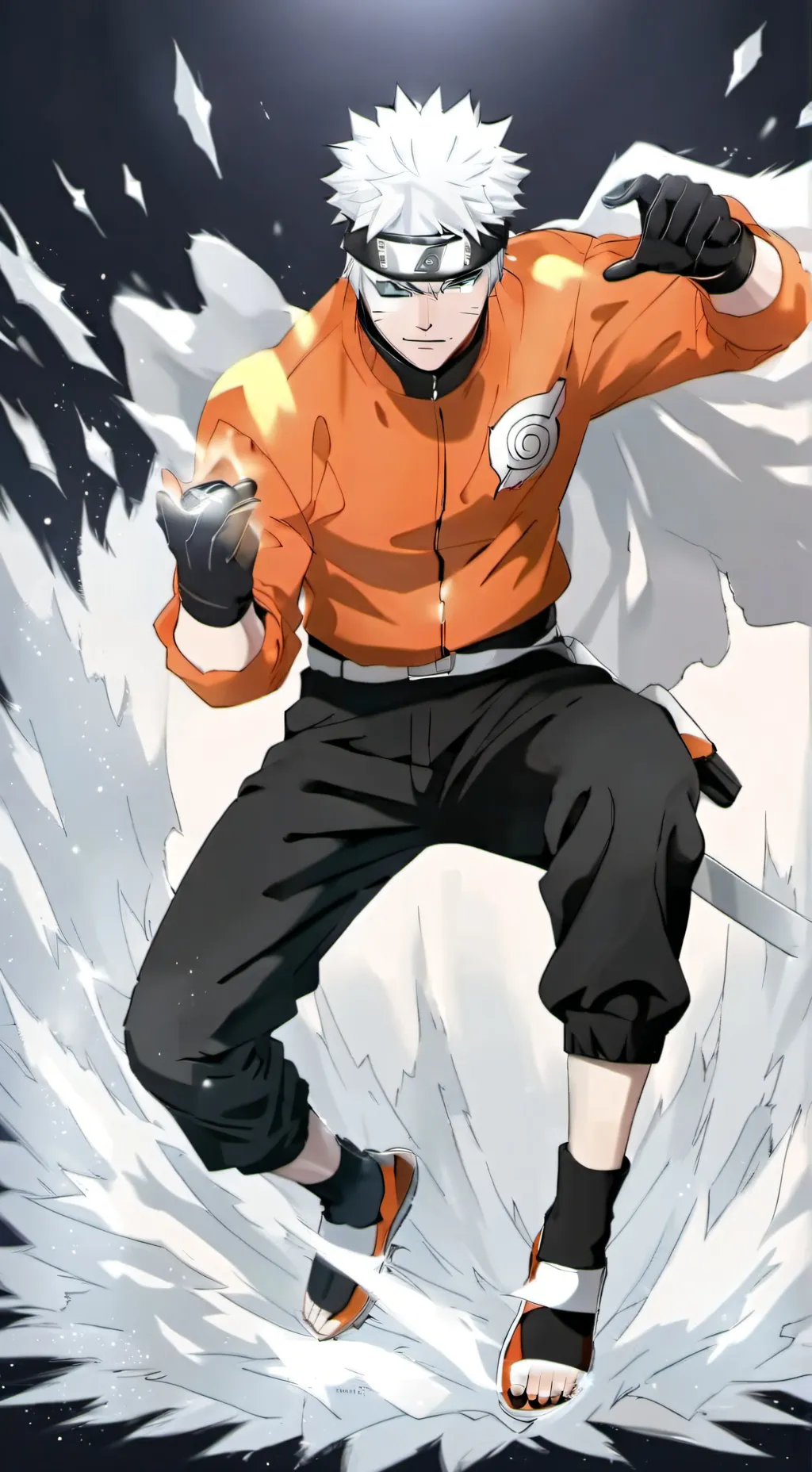 ai character: kabuto background