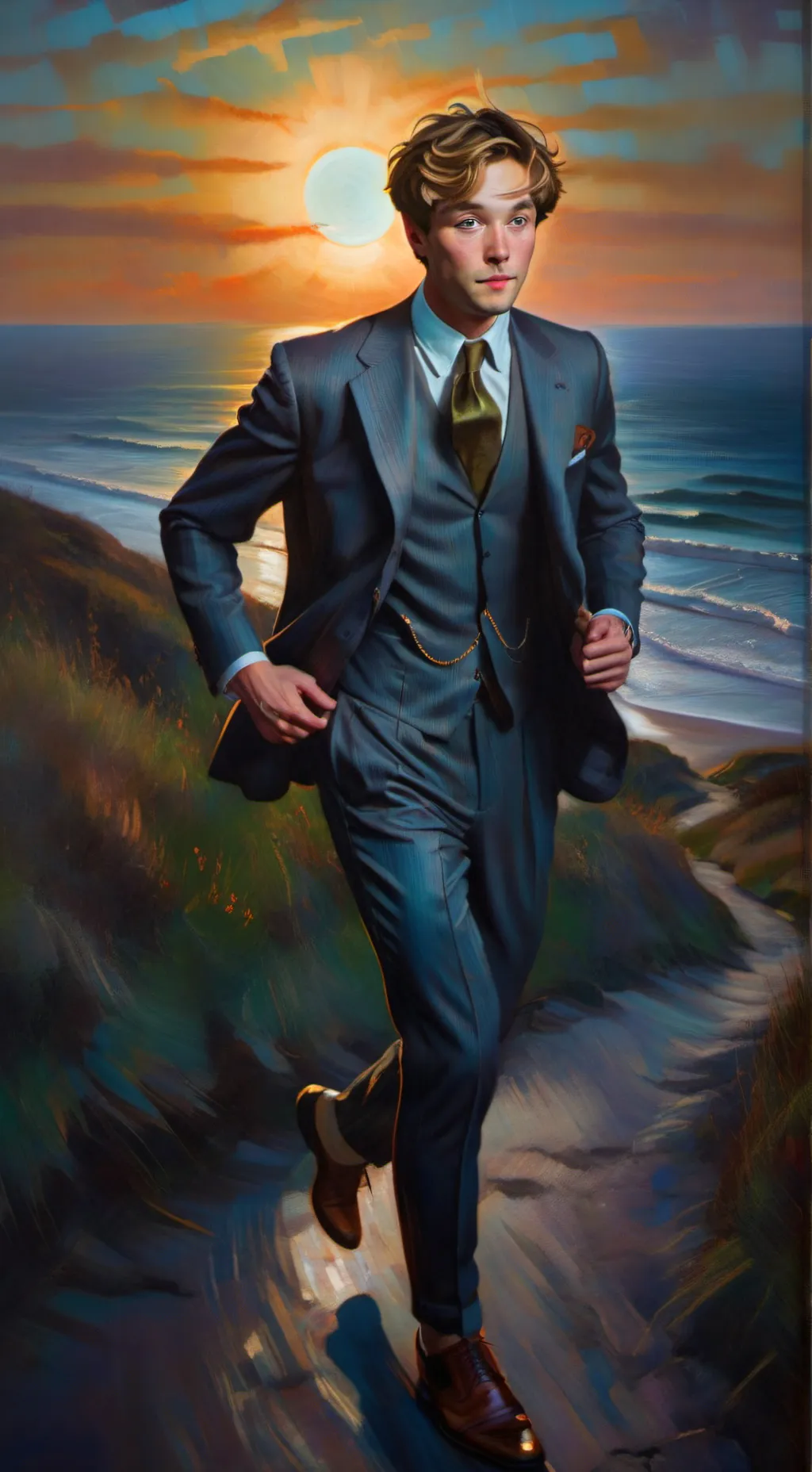 ai character: Daniel  background