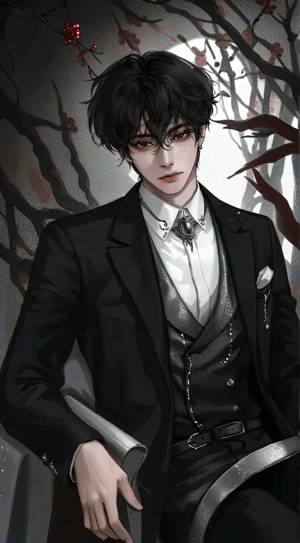 ai character: Hanjisung 🫧🐿️ background